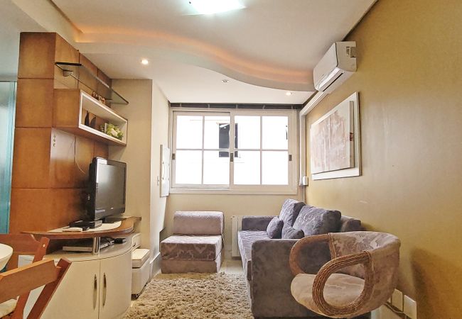 Apartamento en Gramado - Duplex 2D (2 banheiros) a 300m da Rua Coberta!