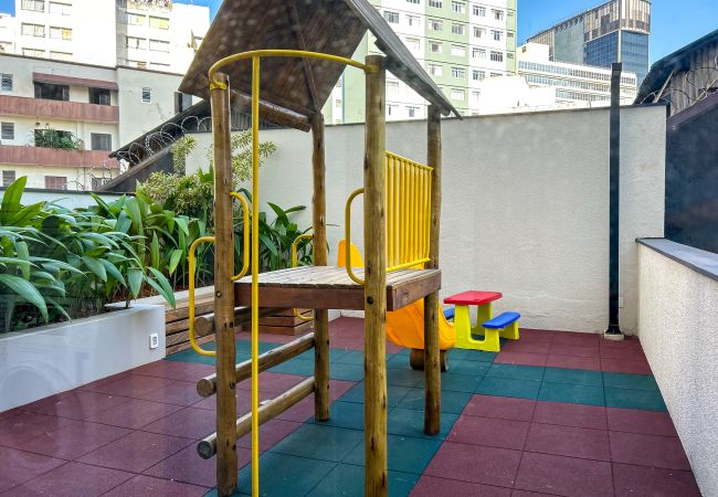 Apartamento en São Paulo - Apto confortável com WiFi no centro da Bela Vista Apartamento en São Paulo - Apto confortável com WiFi no centro da Bela Vista