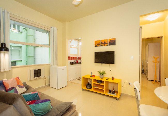 Apartamento en Rio de Janeiro - Confortável apto a 280m da Praia de Copacabana/RJ
