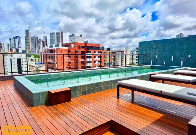 Apartamento en João Pessoa - Oceânica Cabo Branco | Deluxe Apartamento en João Pessoa - Oceânica Cabo Branco | Deluxe