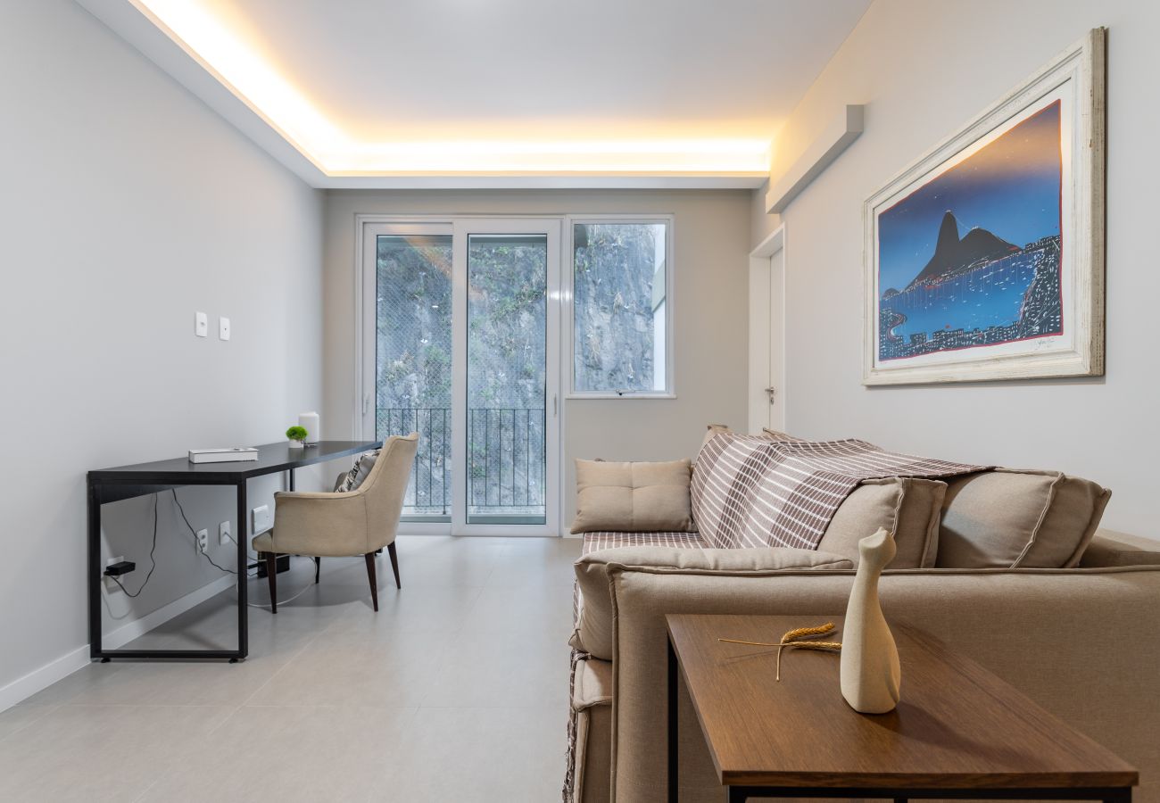 Apartamento en Rio de Janeiro - Encantador  a 9 minutos de la playa de Botafogo | MRF1307 Apartamento en Rio de Janeiro - Encantador  a 9 minutos de la playa de Botafogo | MRF1307