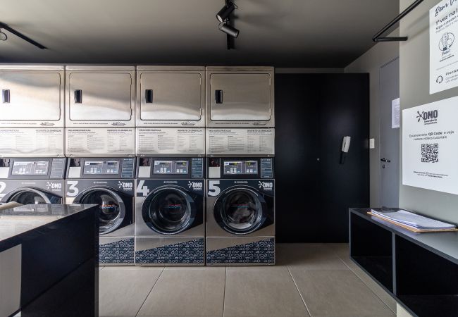 Apartamento en São Paulo - Apto 2 Quartos c/ piscina, academia, lavanderia e rede nas janelas Apartamento en São Paulo - Apto 2 Quartos c/ piscina, academia, lavanderia e rede nas janelas