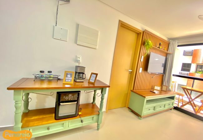 Apartamento en João Pessoa - Oceânica Cabo Branco | Clássico Retrô & Conforto Apartamento en João Pessoa - Oceânica Cabo Branco | Clássico Retrô & Conforto