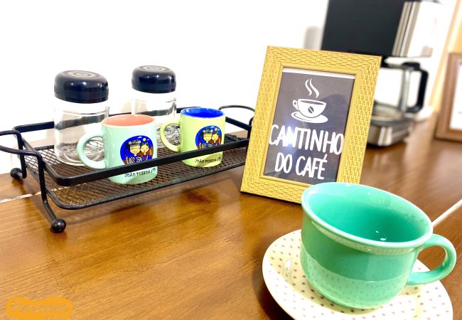 Apartamento en João Pessoa - Oceânica Cabo Branco | Clássico Retrô & Conforto Apartamento en João Pessoa - Oceânica Cabo Branco | Clássico Retrô & Conforto