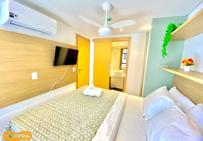 Apartamento en João Pessoa - Oceânica Cabo Branco | Clássico Retrô & Conforto Apartamento en João Pessoa - Oceânica Cabo Branco | Clássico Retrô & Conforto