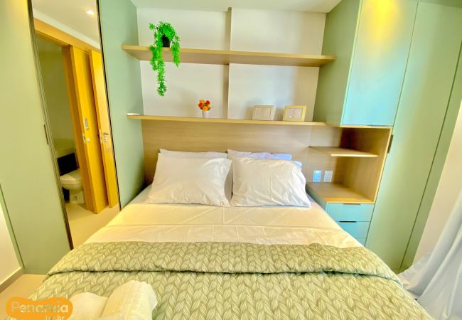 Apartamento en João Pessoa - Oceânica Cabo Branco | Clássico Retrô & Conforto Apartamento en João Pessoa - Oceânica Cabo Branco | Clássico Retrô & Conforto