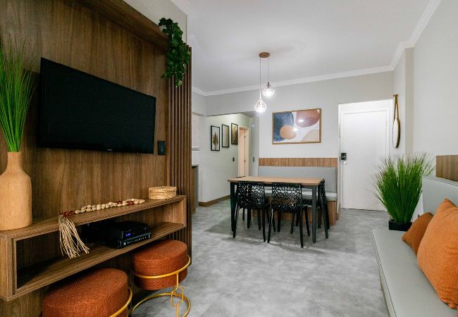 Apartamento en Praia Grande - Apto a 500m da Praia Canto do Forte - Praia Grande