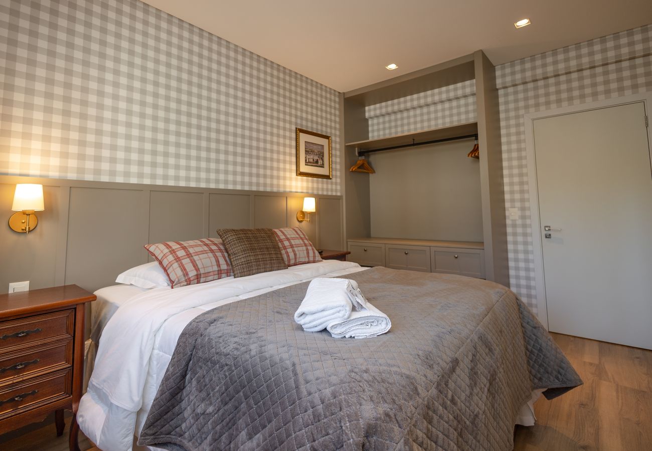 Apartamento en Gramado - Luxuoso apartamento no centro, a 400m da Rua Coberta