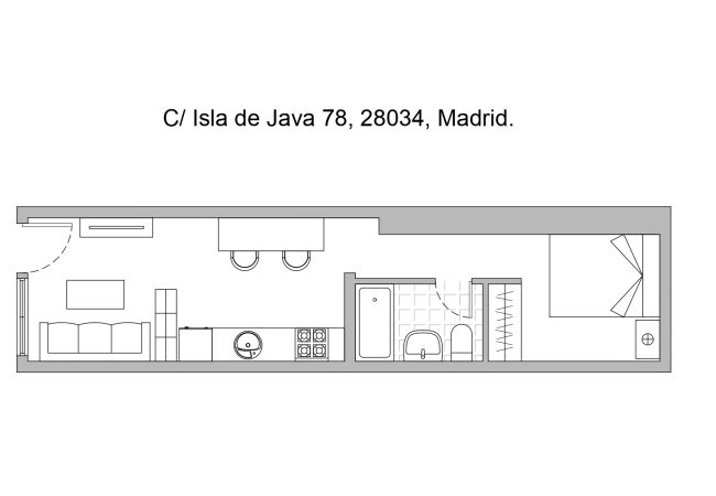 Apartamento en Madrid -  Acogedor apartamento  de una dormitorio en Fuencarral Apartamento en Madrid -  Acogedor apartamento  de una dormitorio en Fuencarral