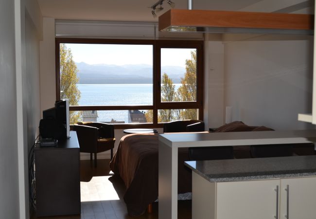Estudio en San Carlos de Bariloche - Terrazas del lago I U con vista al lago Nahuel Huapi Estudio en San Carlos de Bariloche - Terrazas del lago I U con vista al lago Nahuel Huapi