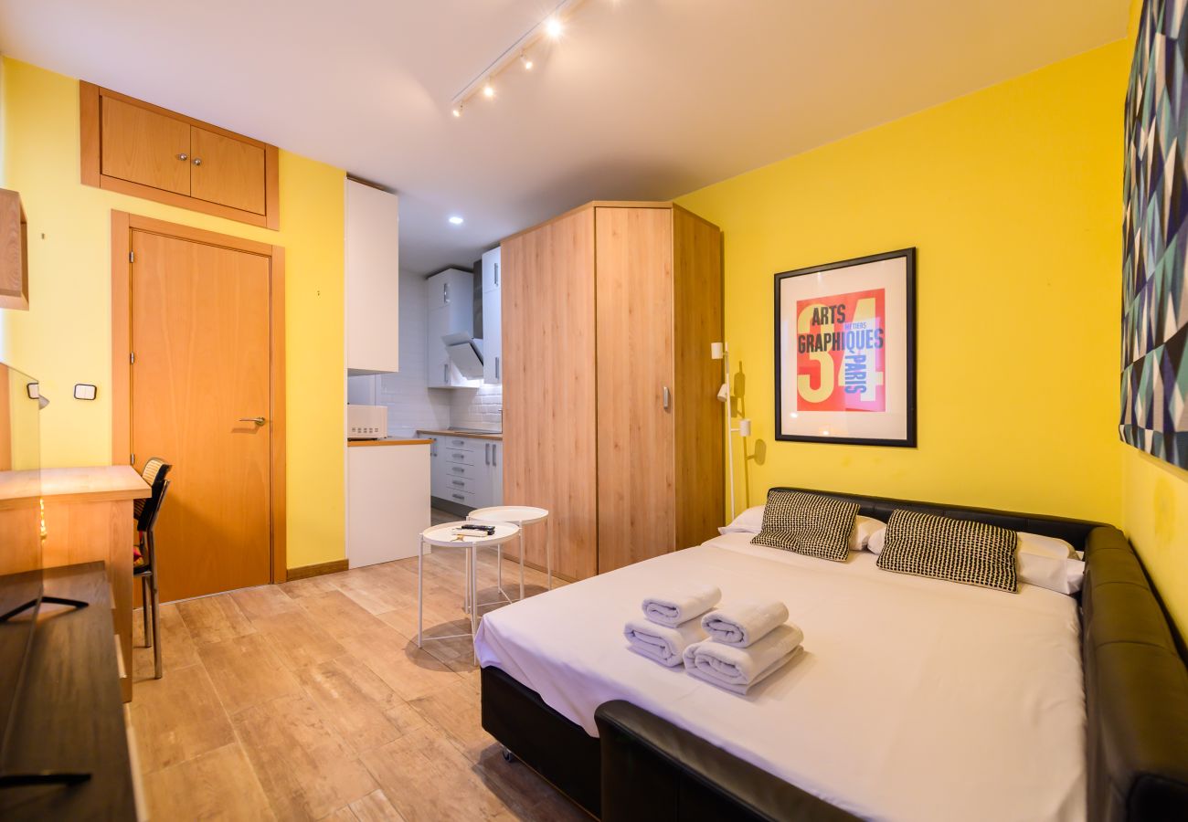 Estudio en Madrid - Encantadora vivienda a pocos minutos del metro Lavapies .Temporal  Estudio en Madrid - Encantadora vivienda a pocos minutos del metro Lavapies .Temporal