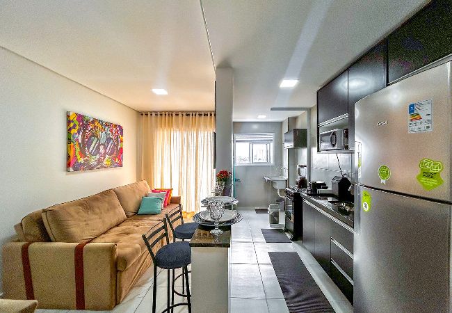 Apartamento en Sorocaba - Apto c WiFi, espaço home office e boa localização