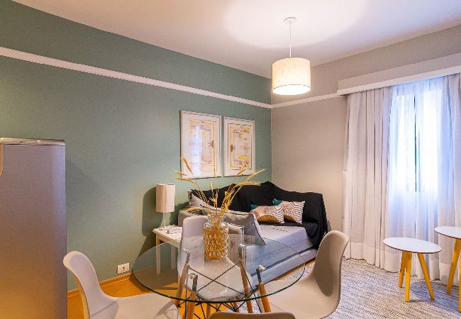 Apartamento en São Paulo - Apart-hotel c espaço home office c boa localização Apartamento en São Paulo - Apart-hotel c espaço home office c boa localização