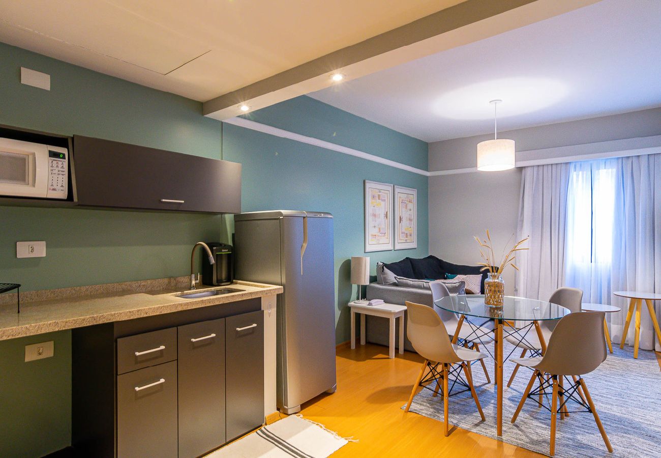 Apartamento en São Paulo - Apart-hotel c espaço home office c boa localização Apartamento en São Paulo - Apart-hotel c espaço home office c boa localização