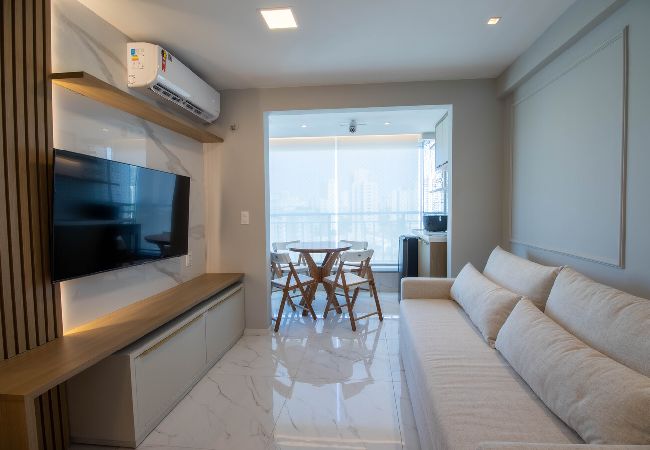 Apartamento en Fortaleza - Apto confortável com WI-FI e churrasqueira Apartamento en Fortaleza - Apto confortável com WI-FI e churrasqueira