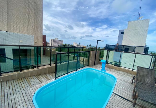 Apartamento en João Pessoa - Flat em Cabo Branco | Conforto