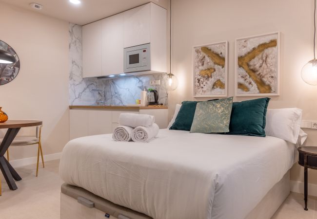 Estudio en Madrid - Liria: Un Espacio de Elegancia y Confort en el Corazón de la Ciudad Estudio en Madrid - Liria: Un Espacio de Elegancia y Confort en el Corazón de la Ciudad