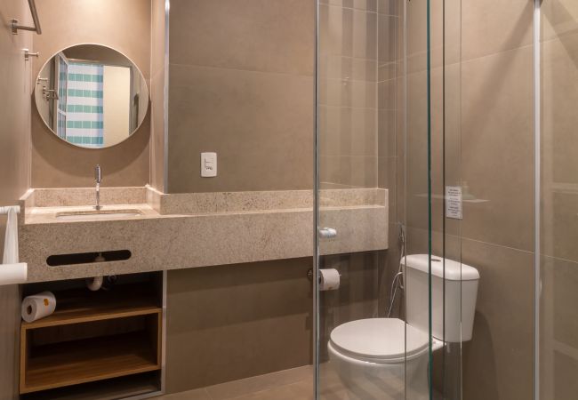 Apartamento en Rio de Janeiro - Vista al mar y balcón con bañera | Q4 Apartamento en Rio de Janeiro - Vista al mar y balcón con bañera | Q4