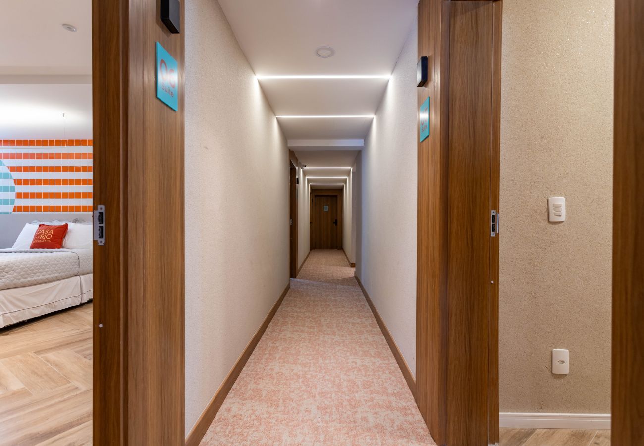 Apartamento en Rio de Janeiro - Vista al mar y balcón con bañera | Q4 Apartamento en Rio de Janeiro - Vista al mar y balcón con bañera | Q4