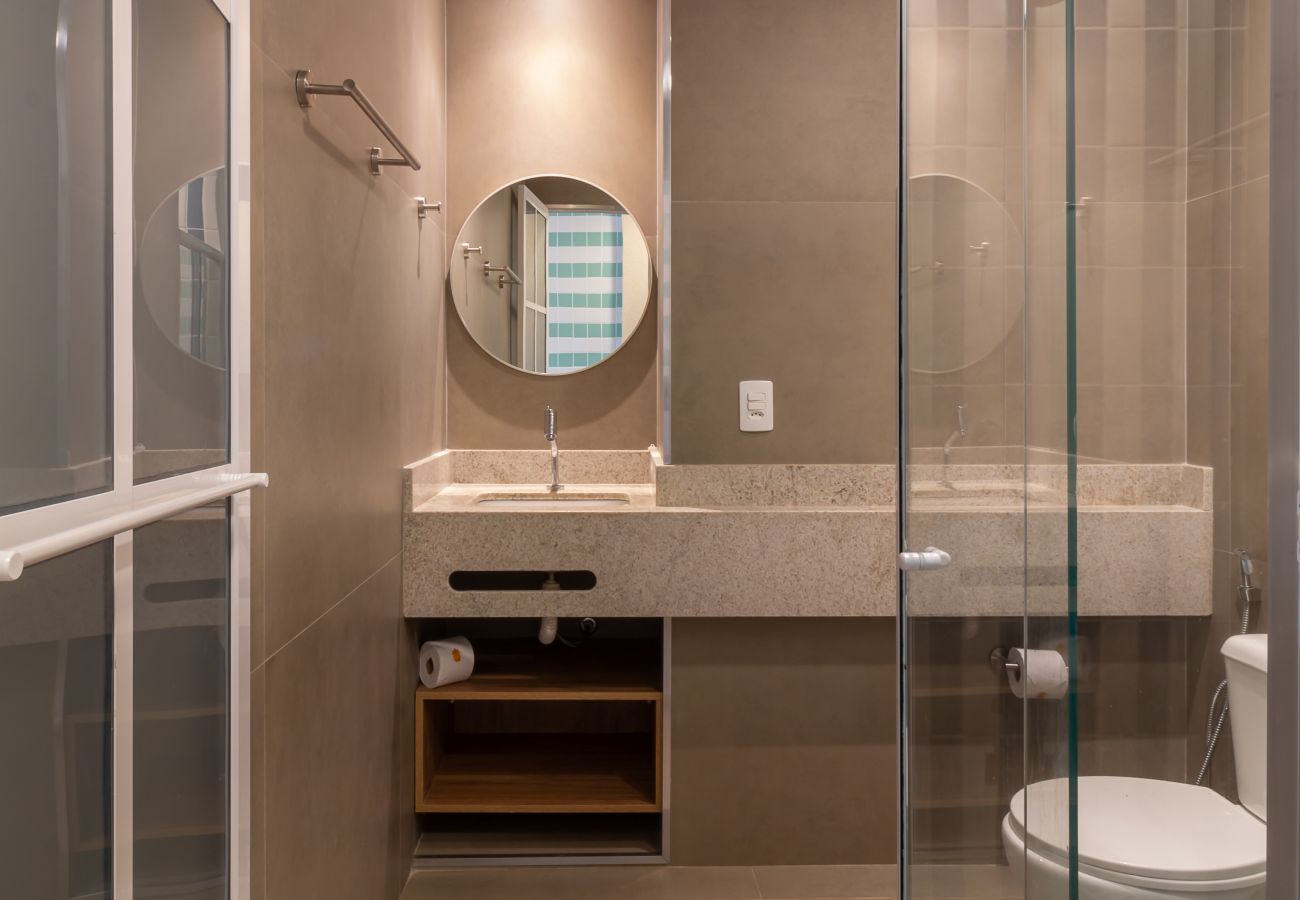 Apartamento en Rio de Janeiro - Vista al mar y balcón con bañera | Q4 Apartamento en Rio de Janeiro - Vista al mar y balcón con bañera | Q4
