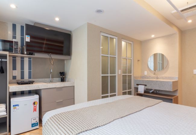 Apartamento en Rio de Janeiro - Refugio a Pocos Pasos de la Playa de Copacabana | Q8 Apartamento en Rio de Janeiro - Refugio a Pocos Pasos de la Playa de Copacabana | Q8