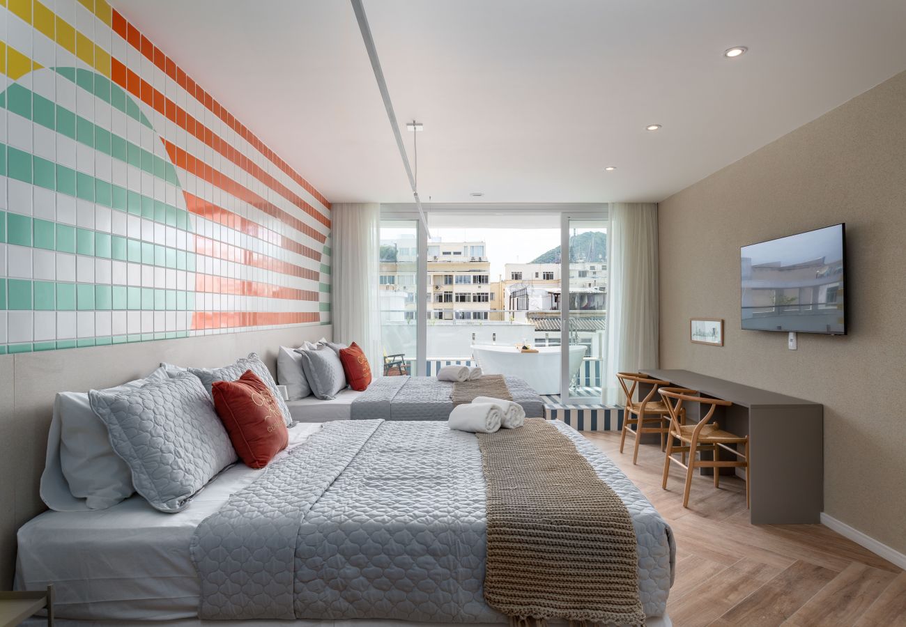 Apartamento en Rio de Janeiro - Vista al mar y balc&amp;amp;amp;oacute;n con ba&amp;amp;amp;ntilde;era | Q5 Apartamento en Rio de Janeiro - Vista al mar y balc&amp;amp;amp;oacute;n con ba&amp;amp;amp;ntilde;era | Q5