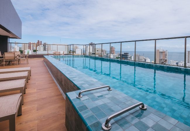 Apartamento en Salvador - Studio moderno à 750m da Praia do Farol da Barra  Apartamento en Salvador - Studio moderno à 750m da Praia do Farol da Barra