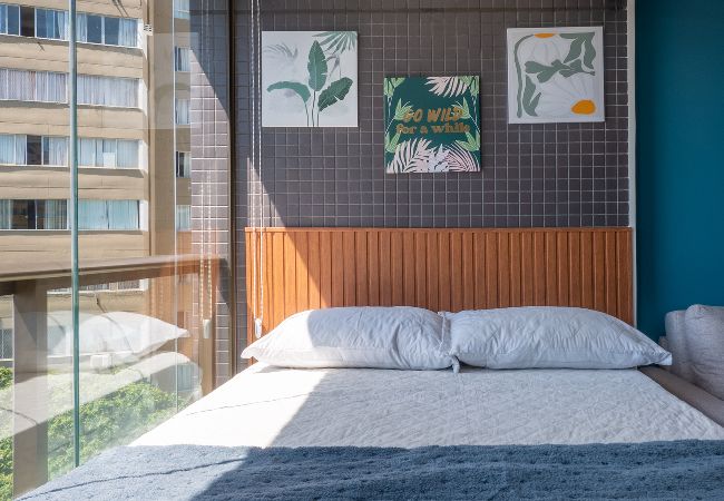 Apartamento en Salvador - Studio moderno à 750m da Praia do Farol da Barra  Apartamento en Salvador - Studio moderno à 750m da Praia do Farol da Barra