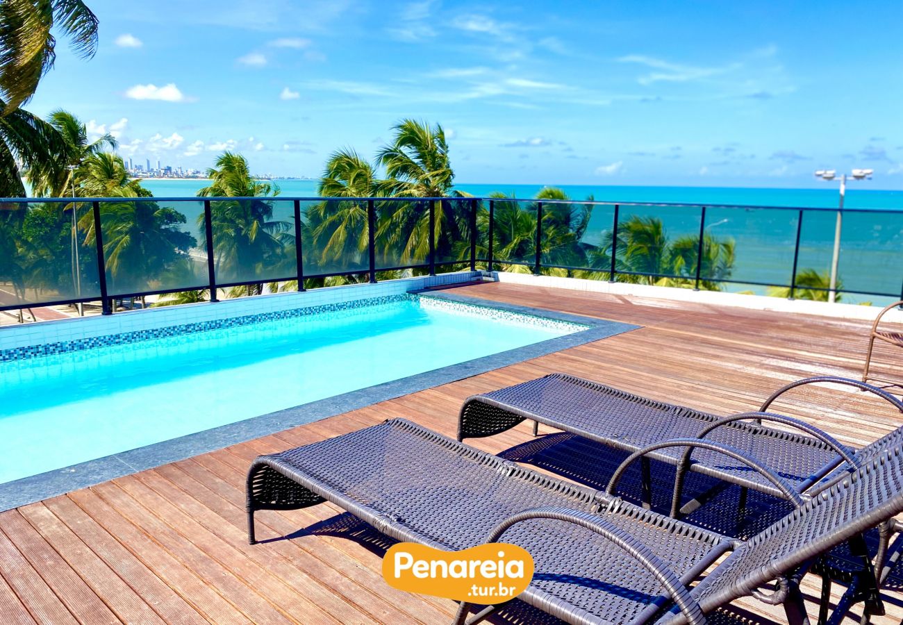 Apartamento en João Pessoa - APARTAMENTO 65M2 – VARANDA COM VISTA FRENTE MAR   Apartamento en João Pessoa - APARTAMENTO 65M2 – VARANDA COM VISTA FRENTE MAR