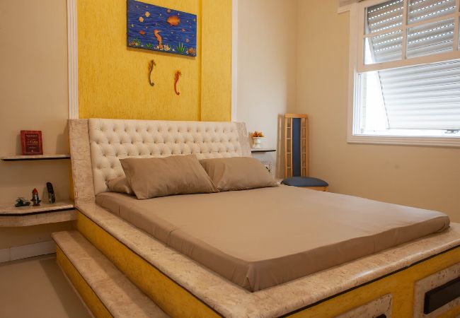 Apartamento en Santos - Apto a 100m da Ponta da Praia e 350m do Aquário