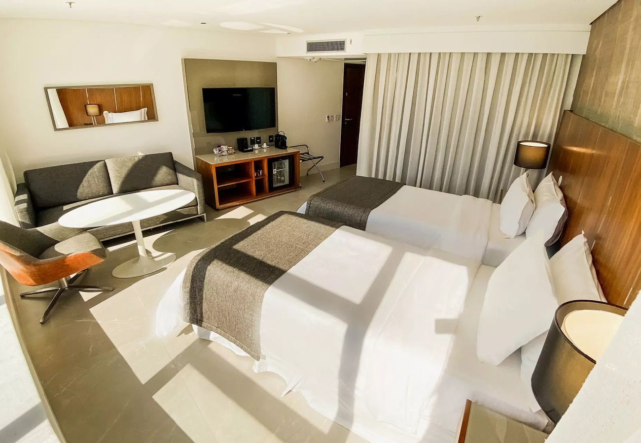 Alquiler por habitaciones en Rio de Janeiro - Apart-hotel luxuoso frente ao mar c lazer completo