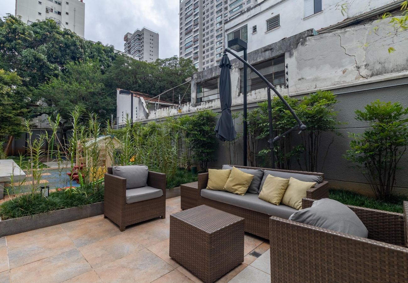 Apartamento en São Paulo - Vila Mariana, Piscina, Academia ao lado do metrô Apartamento en São Paulo - Vila Mariana, Piscina, Academia ao lado do metrô