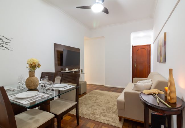 Apartamento en Rio de Janeiro - Confort en Copacabana, a 9 minutos de la playa | CJ202  Apartamento en Rio de Janeiro - Confort en Copacabana, a 9 minutos de la playa | CJ202