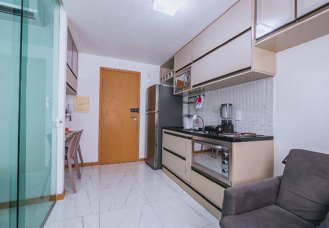 Apartamento en Salvador - Loft pet-friendly c/ Wi-Fi à 100m da praia Apartamento en Salvador - Loft pet-friendly c/ Wi-Fi à 100m da praia