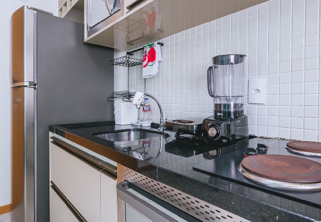 Apartamento en Salvador - Loft pet-friendly c/ Wi-Fi à 100m da praia Apartamento en Salvador - Loft pet-friendly c/ Wi-Fi à 100m da praia