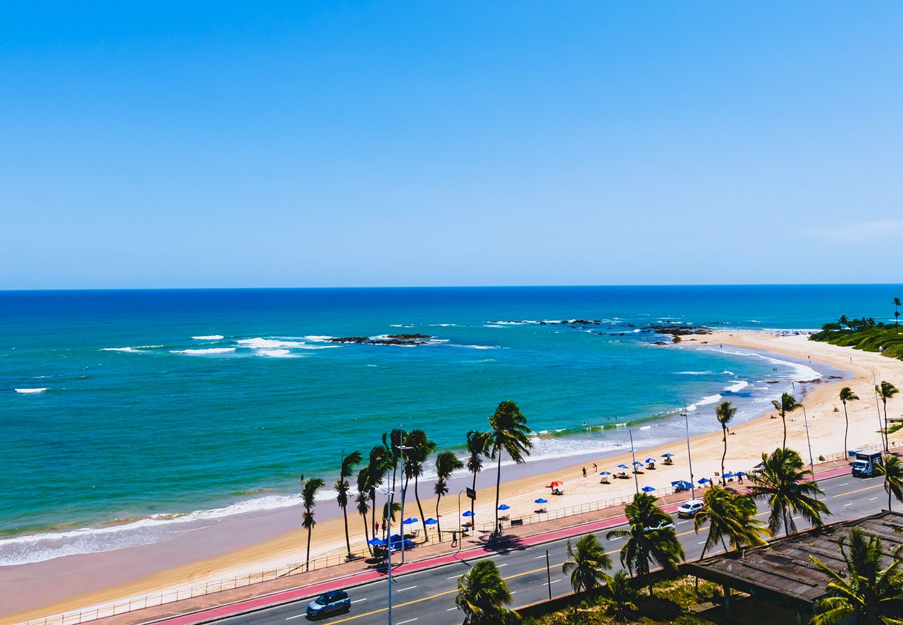 Apartamento en Salvador - Loft pet-friendly c/ Wi-Fi à 100m da praia