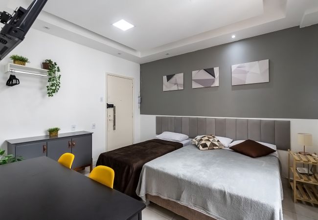 Apartamento en Rio de Janeiro - Loft próx do Aeroporto, no centro e com Wi-Fi Apartamento en Rio de Janeiro - Loft próx do Aeroporto, no centro e com Wi-Fi