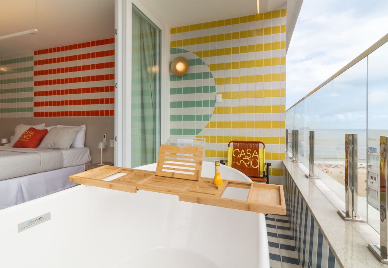 Apartamento en Rio de Janeiro - Vista al mar y balc&oacute;n con ba&ntilde;era | Q3 Apartamento en Rio de Janeiro - Vista al mar y balc&oacute;n con ba&ntilde;era | Q3