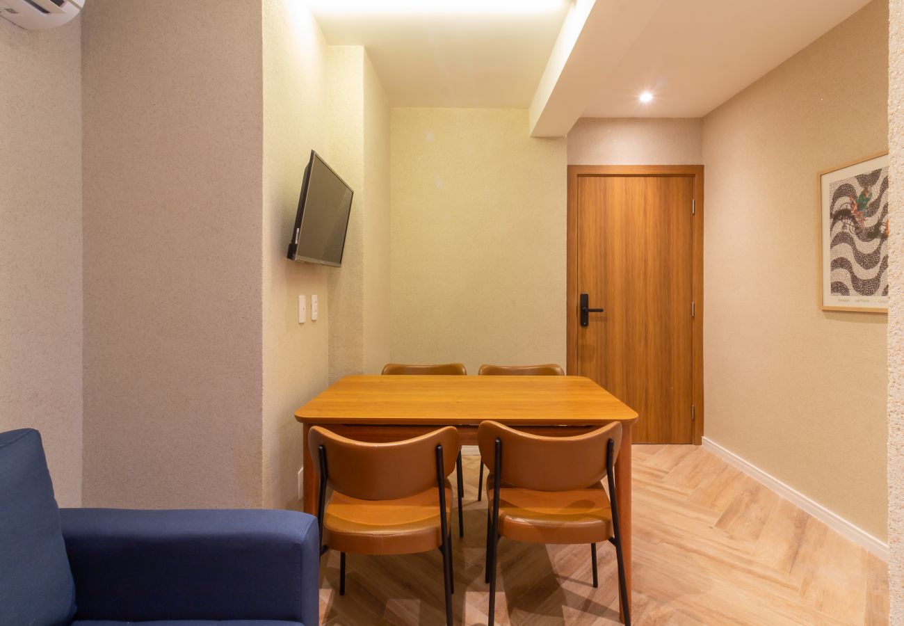 Apartamento en Rio de Janeiro - Vista al mar y balc&oacute;n con ba&ntilde;era | Q3 Apartamento en Rio de Janeiro - Vista al mar y balc&oacute;n con ba&ntilde;era | Q3