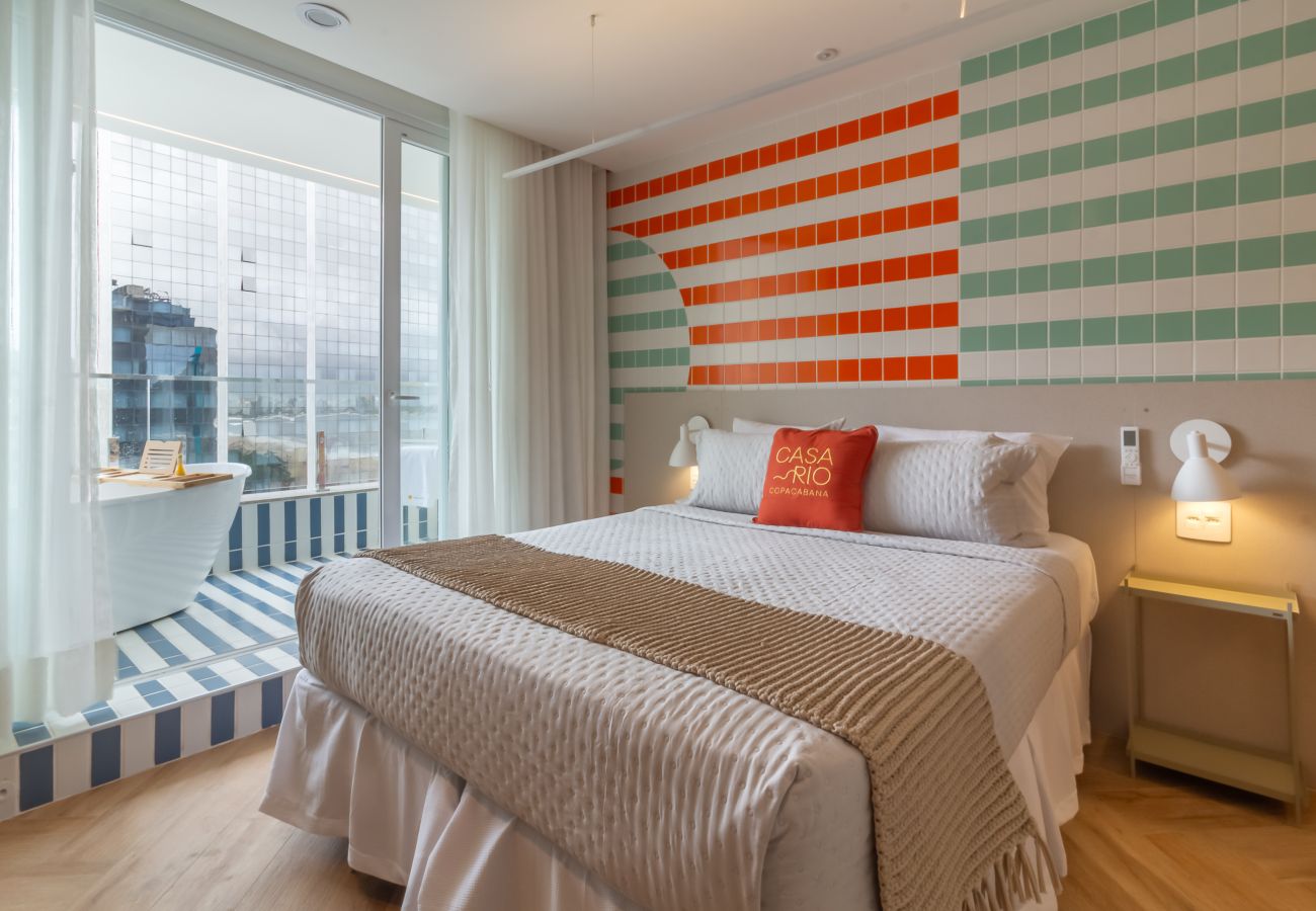 Apartamento en Rio de Janeiro - Vista al mar y balc&oacute;n con ba&ntilde;era | Q20 Apartamento en Rio de Janeiro - Vista al mar y balc&oacute;n con ba&ntilde;era | Q20