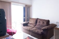Apartamento en Vila Velha - Apartamento com Wi-Fi a 190 m da Praia da Costa