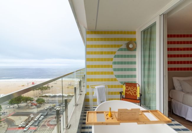 Apartamento en Rio de Janeiro - Vista al Mar y Balcón con Bañera | Q18