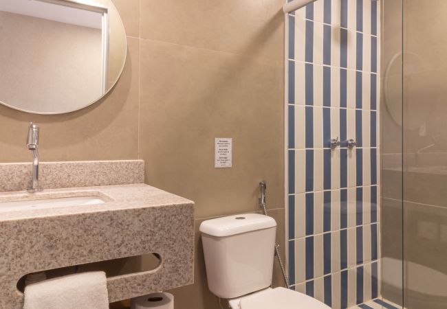 Apartamento en Rio de Janeiro - Vista para o Mar e Varanda com Banheira | Q22 Apartamento en Rio de Janeiro - Vista para o Mar e Varanda com Banheira | Q22