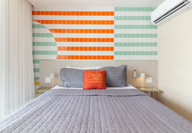 Apartamento en Rio de Janeiro - Vista para o Mar e Varanda com Banheira | Q22 Apartamento en Rio de Janeiro - Vista para o Mar e Varanda com Banheira | Q22