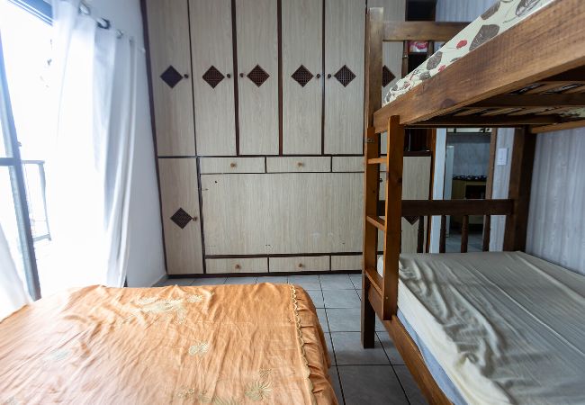 Apartamento en Praia Grande - Apto a 260m do mar com ar-condicionado e Wi-Fi Apartamento en Praia Grande - Apto a 260m do mar com ar-condicionado e Wi-Fi