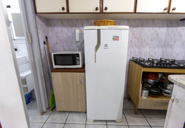 Apartamento en Praia Grande - Apto a 260m do mar com ar-condicionado e Wi-Fi Apartamento en Praia Grande - Apto a 260m do mar com ar-condicionado e Wi-Fi