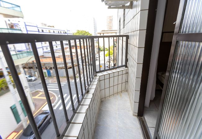 Apartamento en Praia Grande - Apto a 260m do mar com ar-condicionado e Wi-Fi Apartamento en Praia Grande - Apto a 260m do mar com ar-condicionado e Wi-Fi