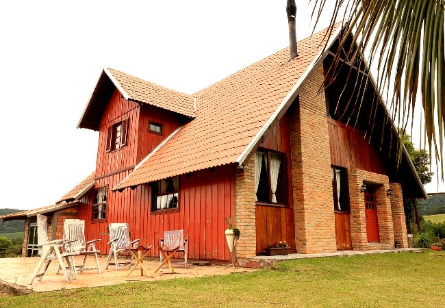 Chalet en Ponte Alta - Refúgio na Serra Catarinense: Chalé bem equipado