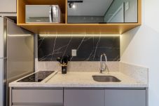 Estudio en São Paulo - Campo Belo, piscina, GYM e Ar