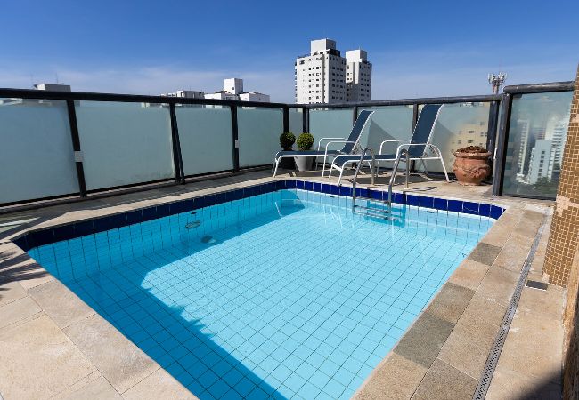 Apartamento en Guarujá - Cobertura Duplex com piscina privativa e Wi-Fi